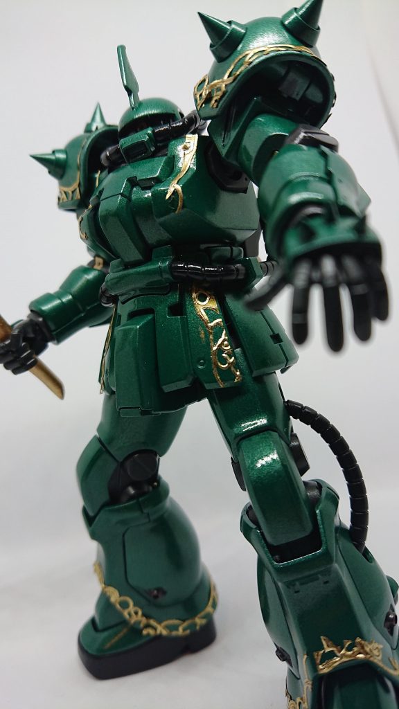 ドズル専用ザクF2–9枚目/制作者:ガンプラおじさん