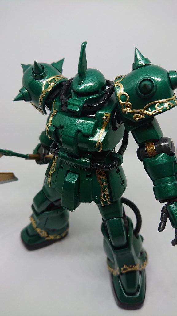 ドズル専用ザクF2–2枚目/制作者:ガンプラおじさん