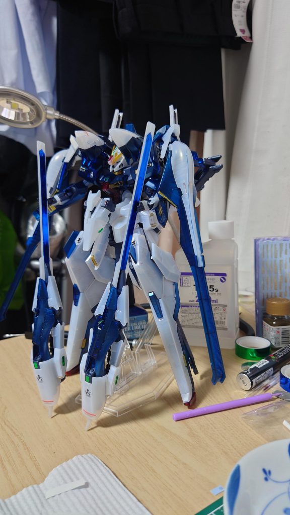 ハンドパーツも保持力なし。でも、カッコ良し。