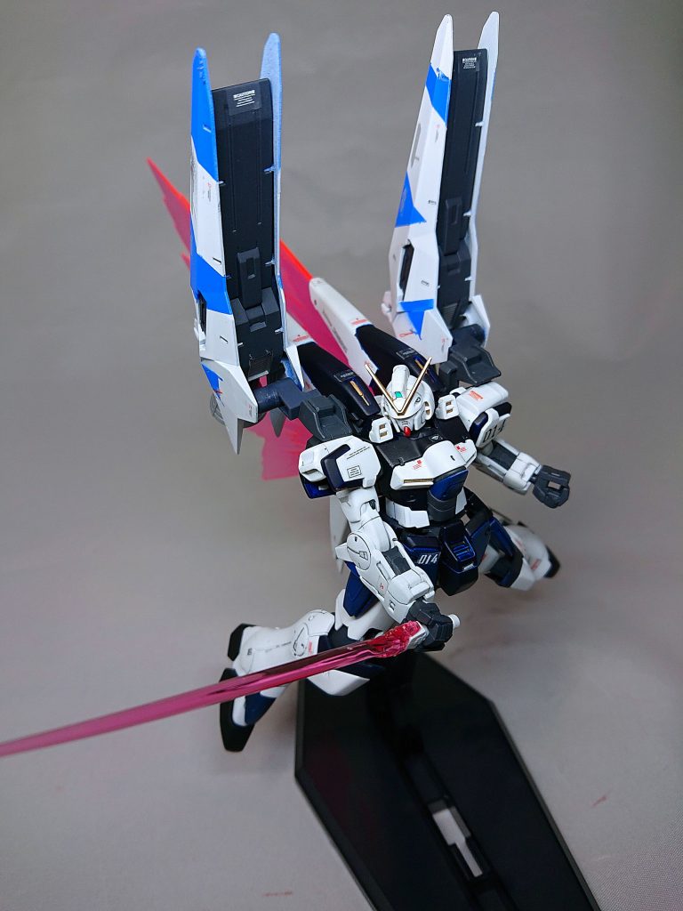 カラーレシピ(ブースターのみ)ですカラーレシピです本体白:Mr.カラースプレー・ホワイト本体青:ガンダムカラースプレー・MSライトブルーバーニア1:Mr.カラースプレー・シルバーバーニア2:Mr.カラースプレー・シルバー⇒同・クリアーブルーフレーム:ガンダムカラースプレー・MSファントムグレー最後までご覧くださり、ありがとうございました。