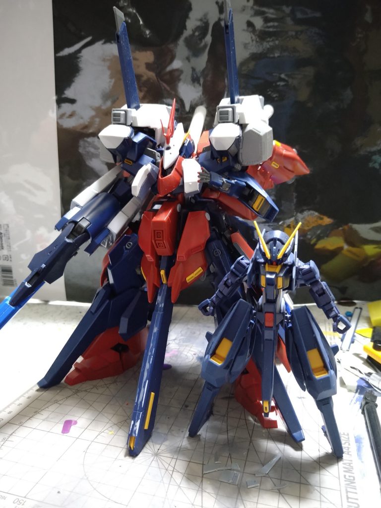 色塗る前の状態です。かなりでかい