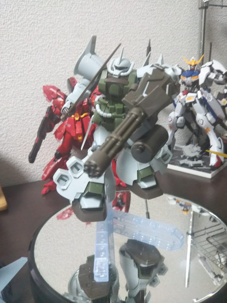 仮組状態。全塗装しても、あんまり代わり映え無(´;ω;｀)