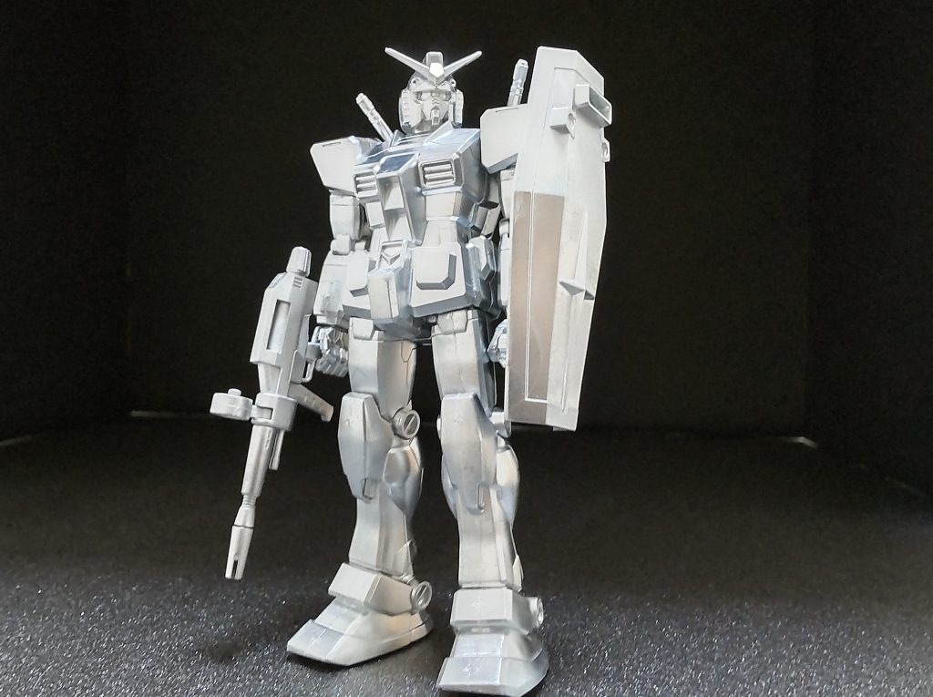 ガワラ立っぽい感じ合わせ目けし失敗だらけ(;^ω^)やすった所が、メッキ感おちてしまいまいした。