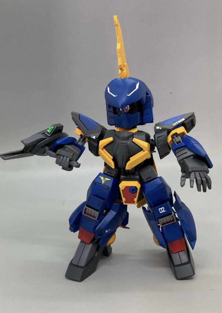 武装はシンプルにビームライフルと、