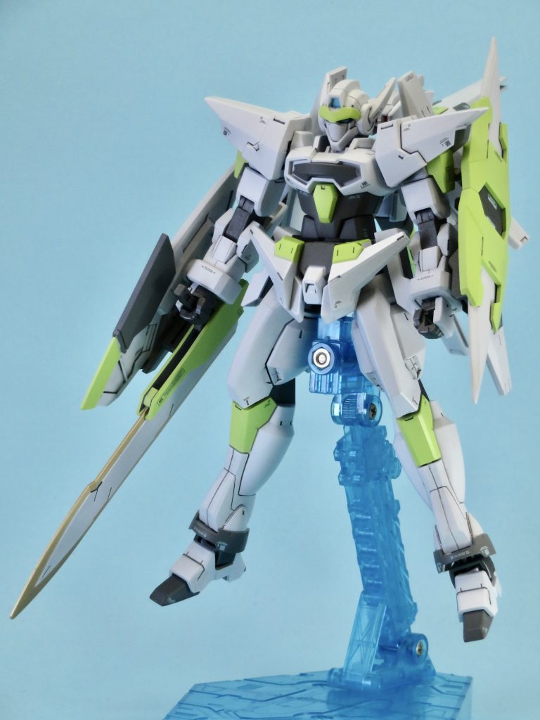 定番の角度から。