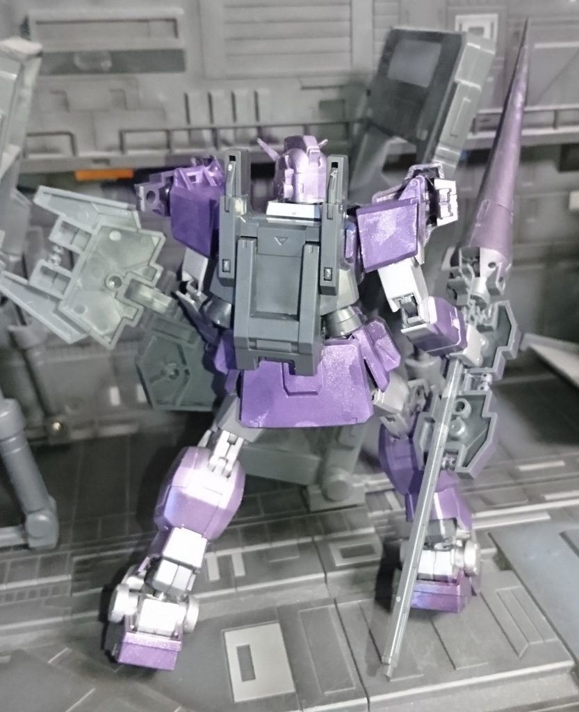 陸戦型ガンダム近接重装型–4枚目/制作者：アレス