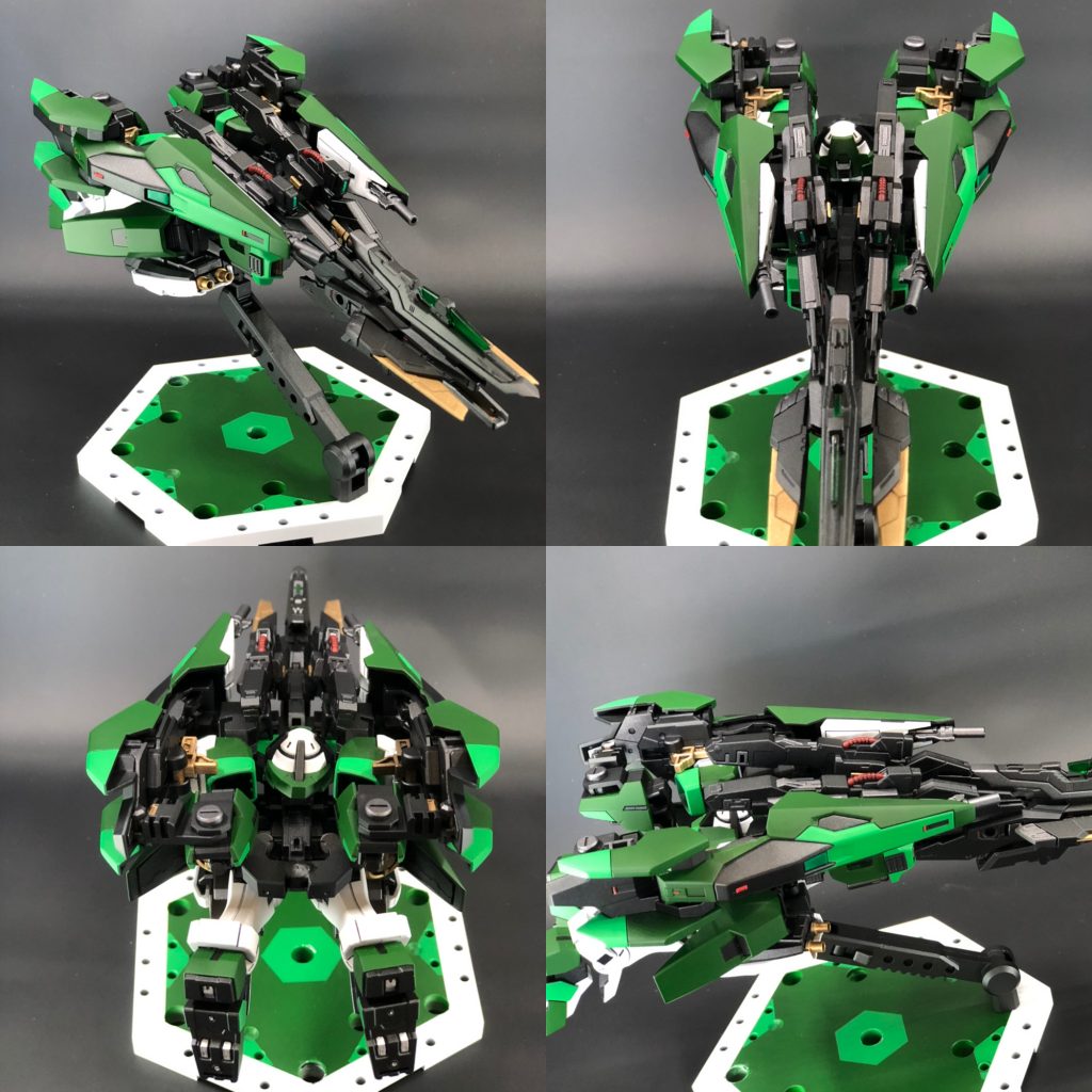 これだけで強そうな飛行ユニットになっております。