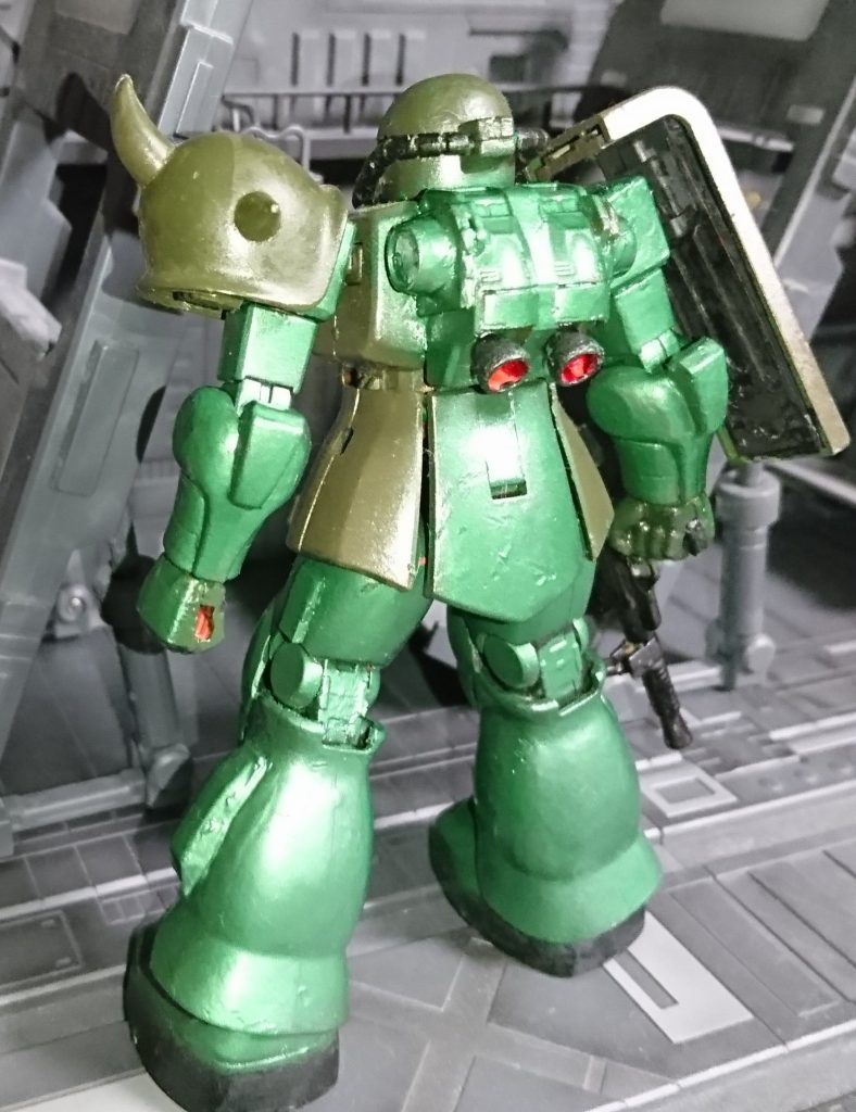 MS-06Fg ザク陸戦用強化試作機–3枚目/制作者：アレス