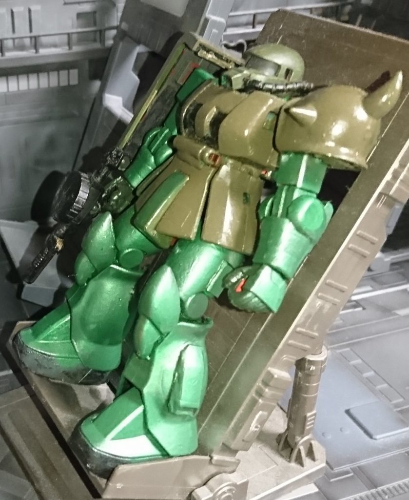 MS-06Fg ザク陸戦用強化試作機–5枚目/制作者：アレス