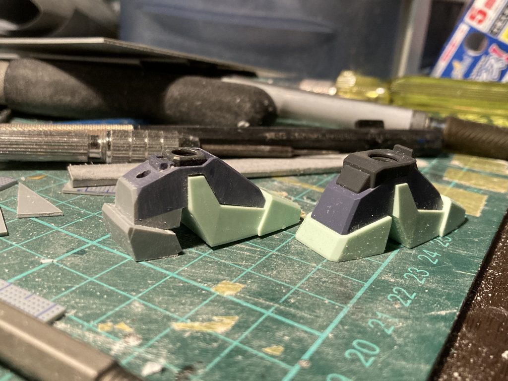 足の形状の差異に気が付き、手を入れ始めた頃｢……これ、いつものパターンだな？｣そんなことを思い始めた頃でもありますね( ˙꒳​˙ )