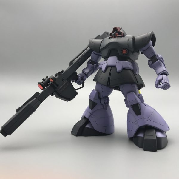 HGリックドム　筋彫りました