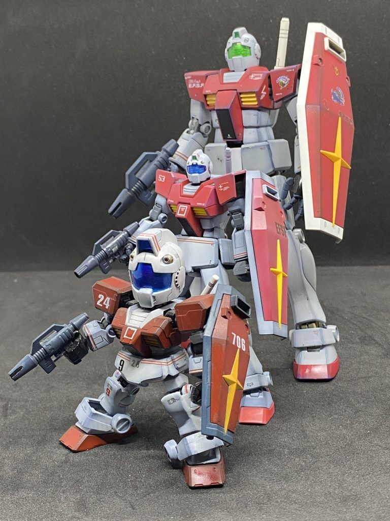 SD、HG、MS、並べてみました！