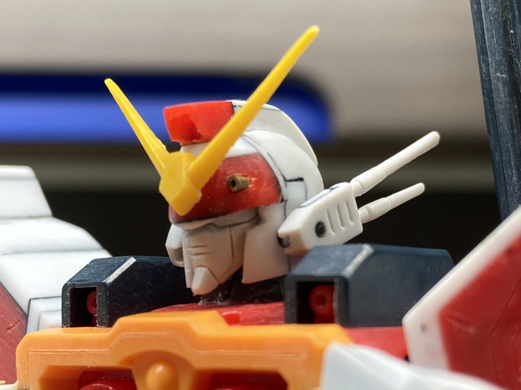 小顔にするのは大変でした。