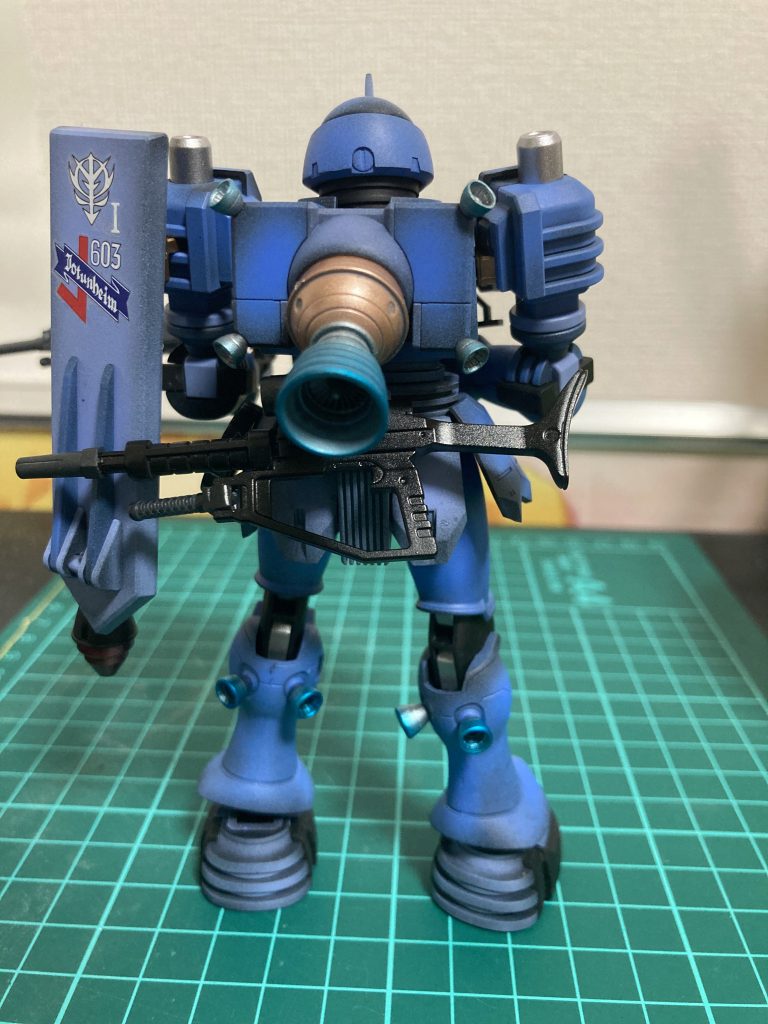 バーニアの青焼けも再現しましたよ