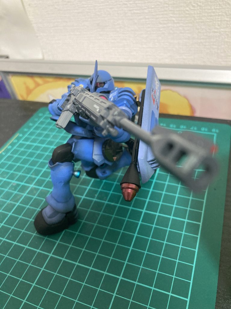 かなり無理やりなポージング