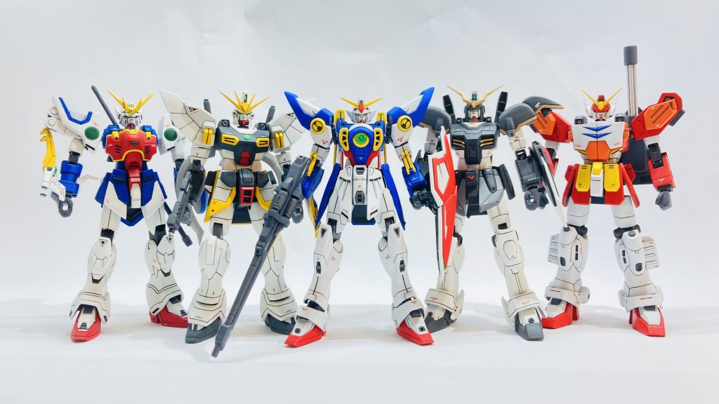 やっと5体完成！