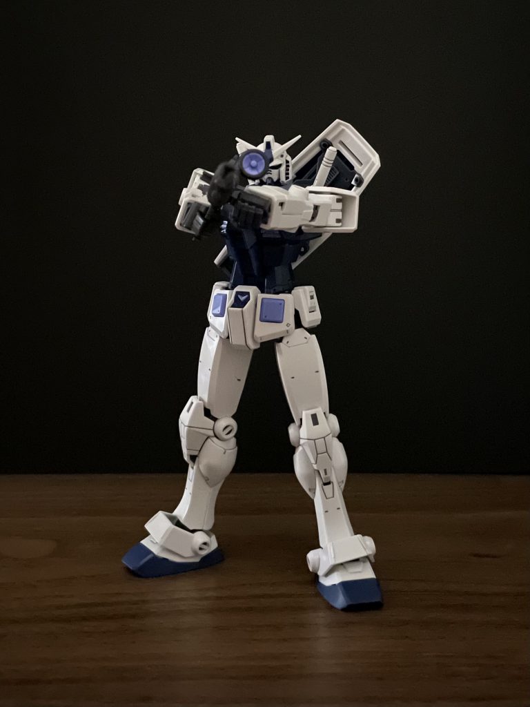 プロポーションはアムロのガンダムのイメージでは無いけど、これはこれでいいですね。