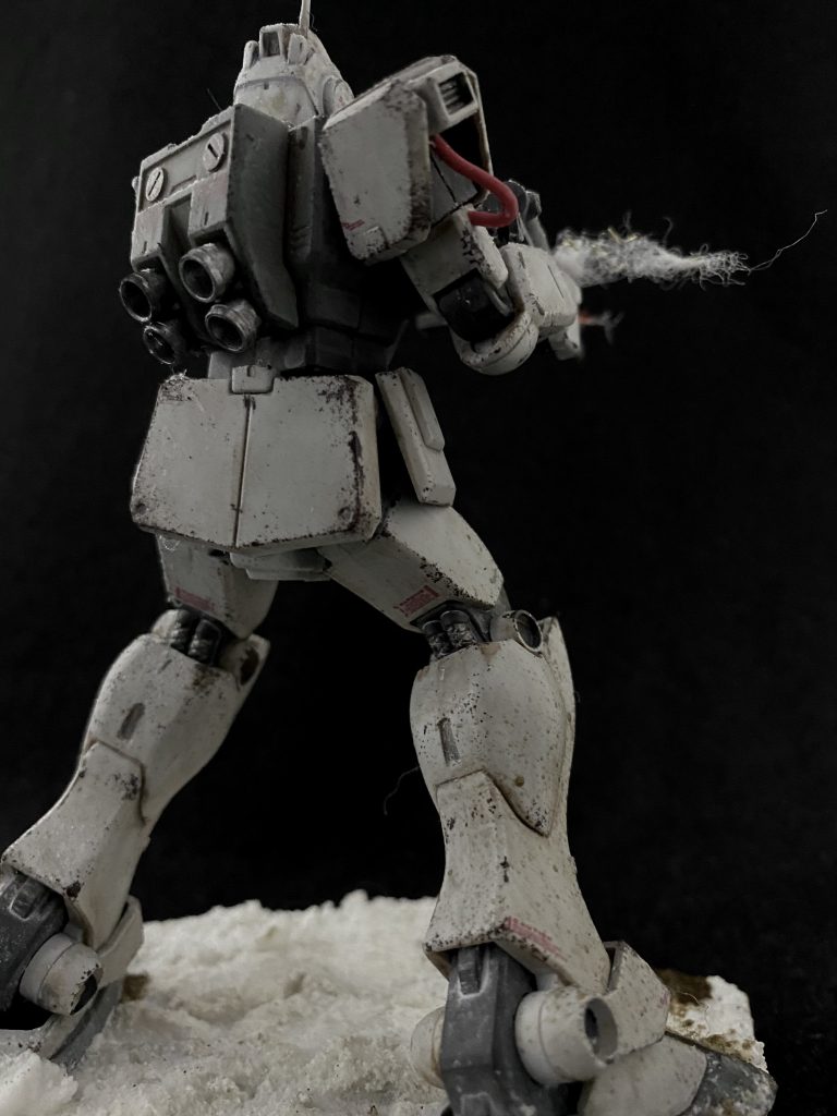 背面から、少しチッピングが安っぽくなってしまったのが今回の反省点です…。