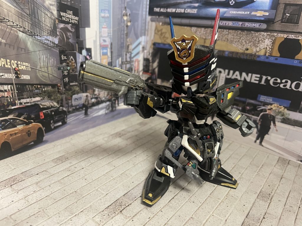 EXTーマグナムLBを構えて！隊員をそろえて並べたい！！