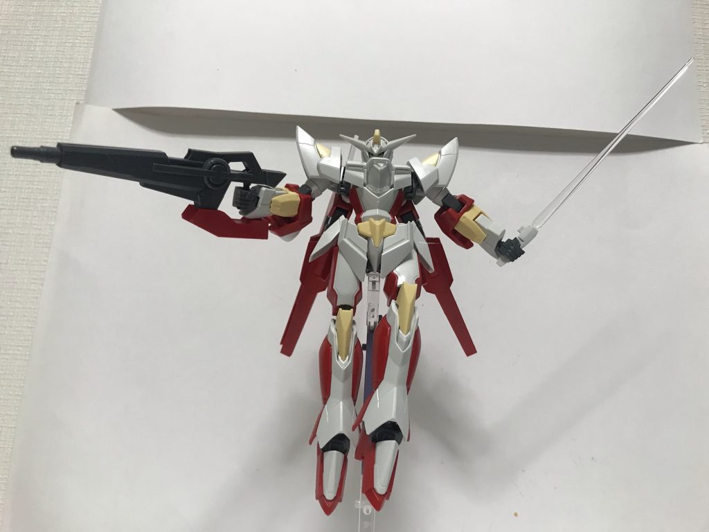 リボンズ•アルマークだよ…リボーンズガンダム編ご観覧いただきありがとうございました！キャノンからガンダムに行った方が良かったかもです…いや順番が逆