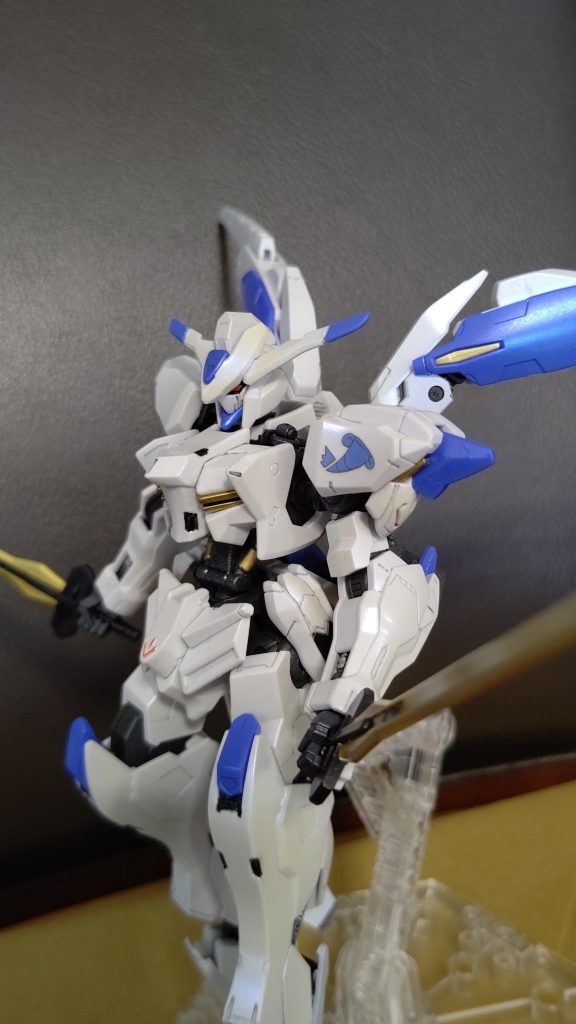 ツヤあり仕上げははじめてだけどうまくできた気がする。マクギリスを狂わせるほどの美しさになったかはなんとも 