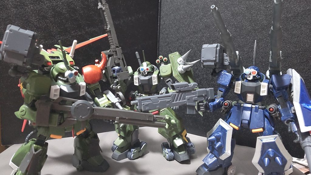 余裕があったら、レッドショルダー隊のスコープザクを作ろうかな……