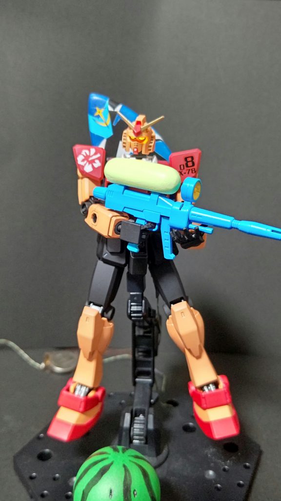 武器は海であればウォーターガン単にポリパテでタンク部分を追加だけですがw