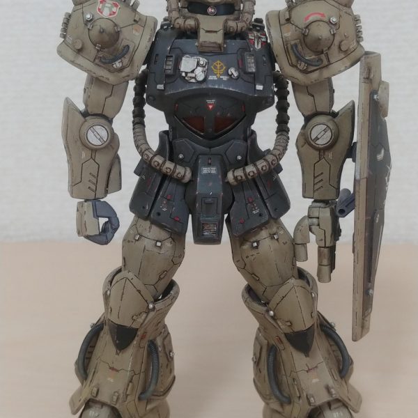グフ改修機(デザートカラー)