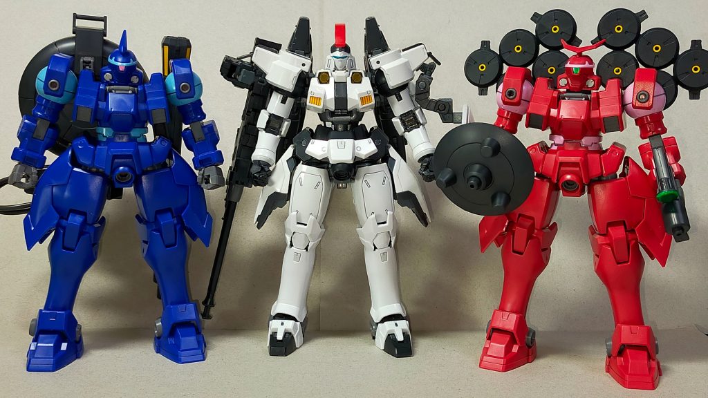 この3機を並べられる時をずっと待ってた。ついにその夢が実現した。