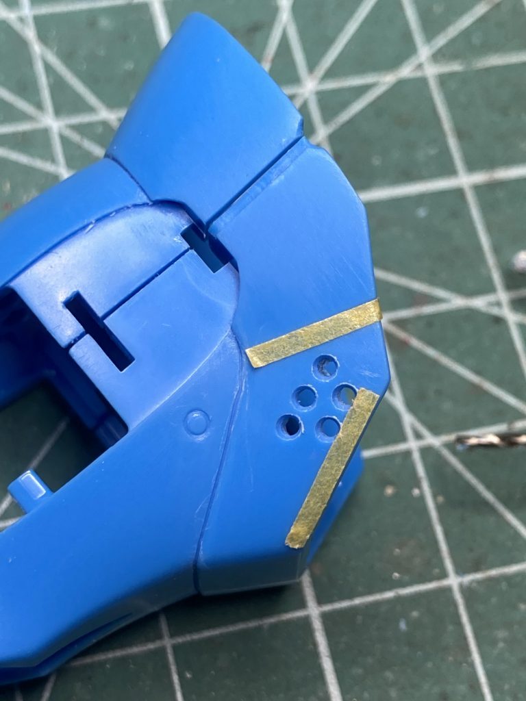 ブチ穴開けもやっと慣れてきました！