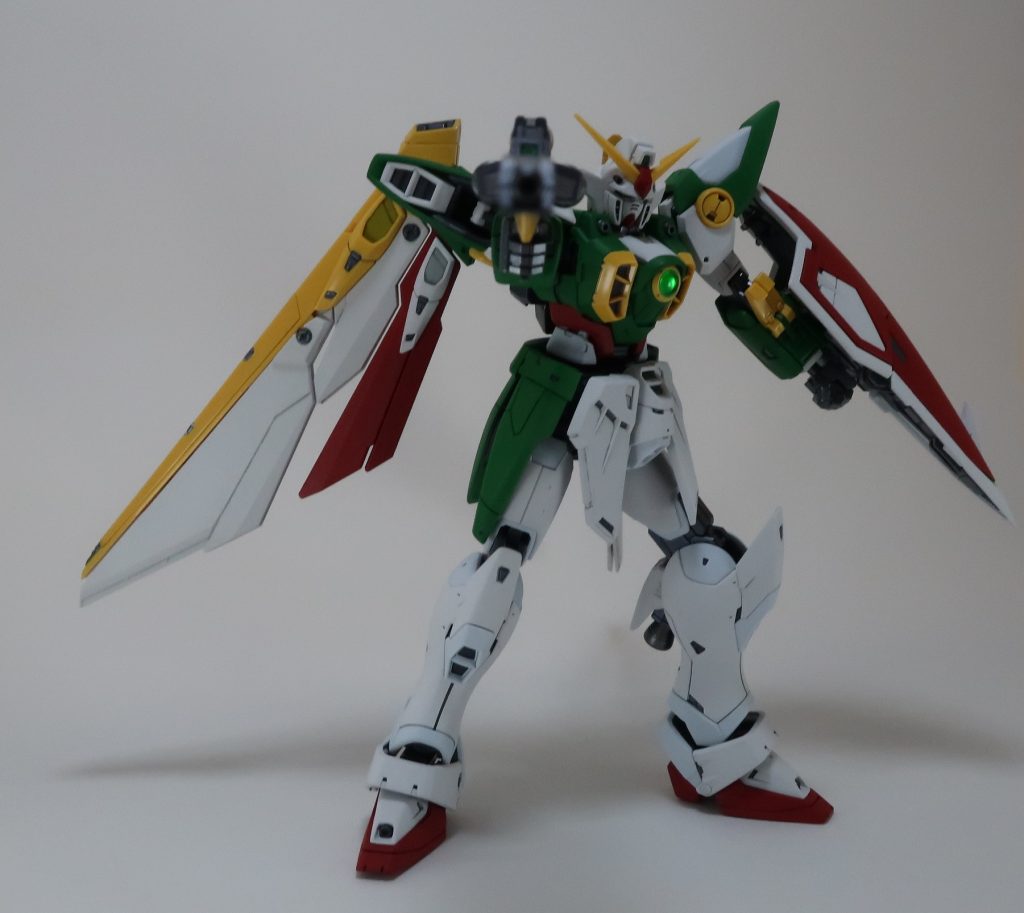 写真撮ってて思いましたが、手首の軸長すぎですね。塗装後に調整するの面倒だけど不自然だし気になる…