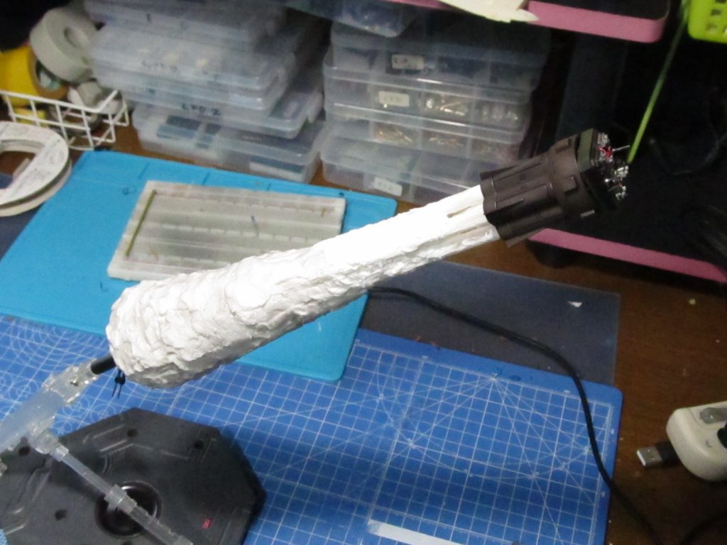 ブースター部分だけで23cm