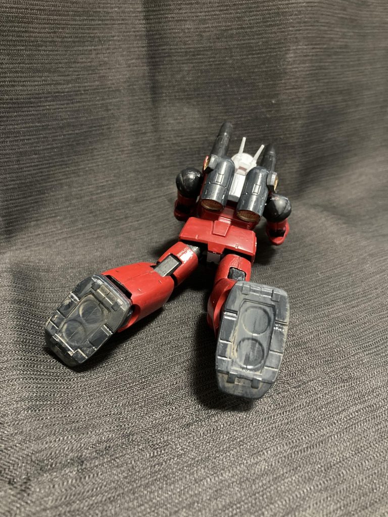 砲撃姿勢。オデッサ作戦前後なら、これくらい汚れててもいいよね？というつもりでやりましたが、加減が難しいですね。