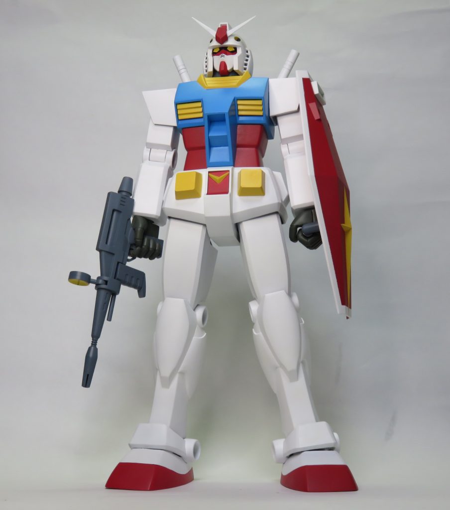 ガンダム1/60　旧キット–3枚目/制作者：うさ山