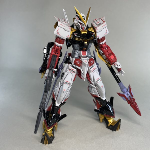 RGガンダムアストレイ アマツ用新装備実証試験機（部分塗装）