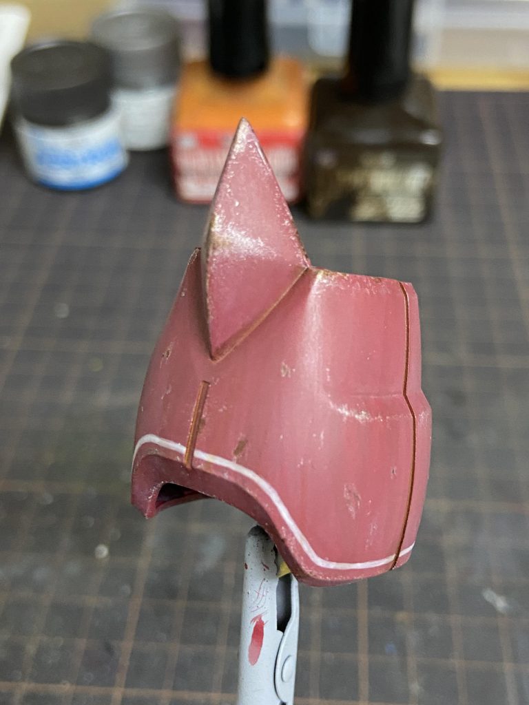 シルバーチッピング、サビの描き込み、フィルタリング、ウォッシング等を施しました