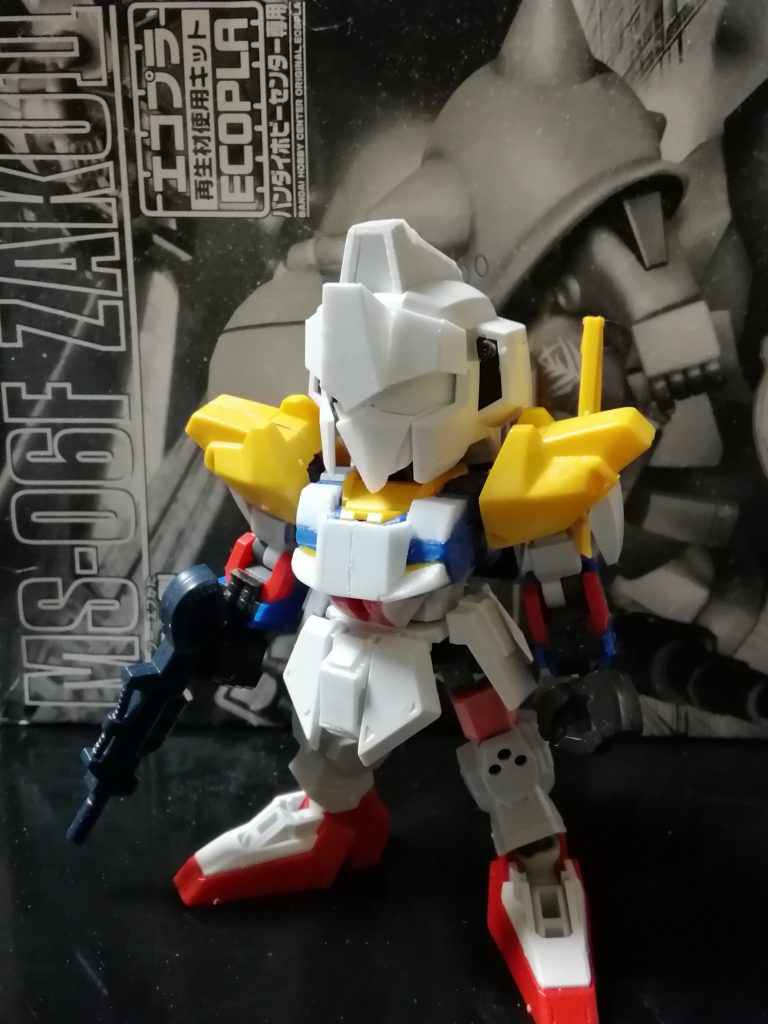 各部のバランスを調整中。この辺で自分にとっての良い案配が分からなくなり、放置期間に入ります。