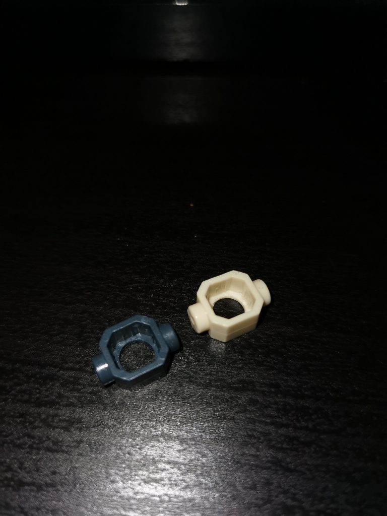 Missing one of the shoulder parts. Remade with resin.