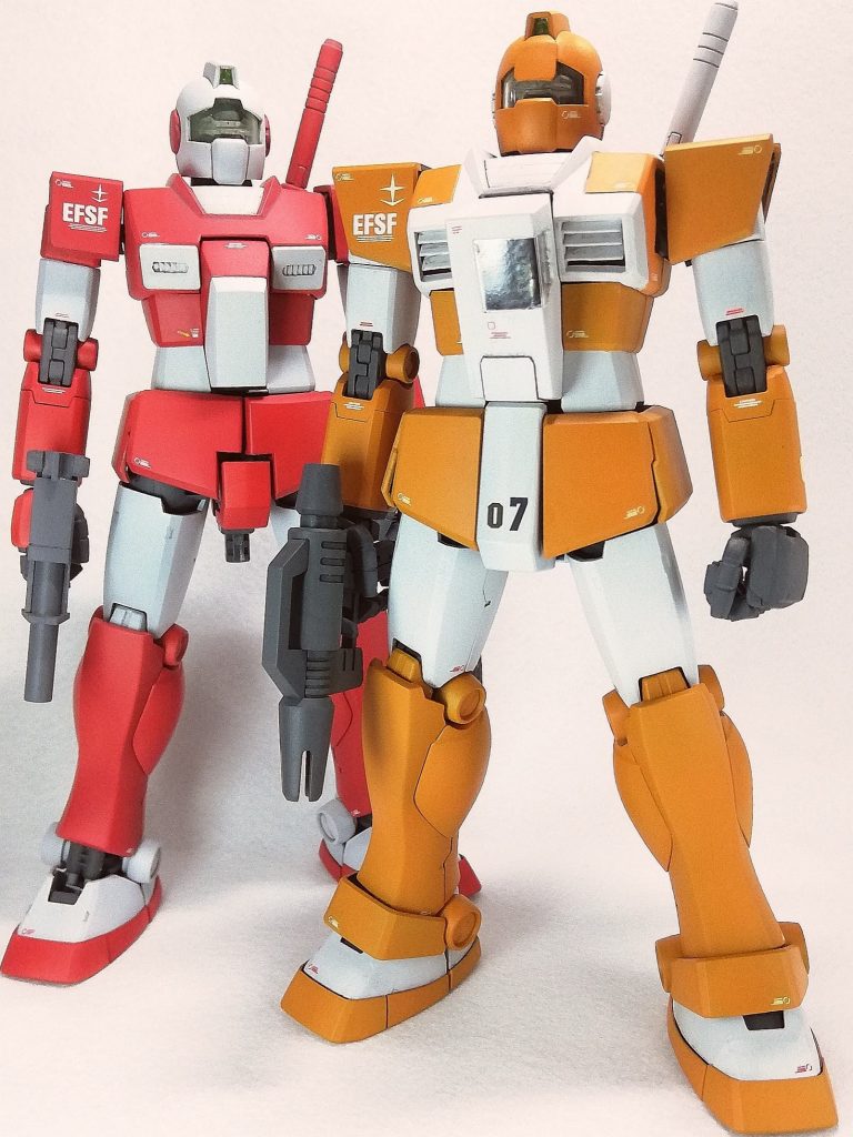 ライトアーマーとの2ショット。最後までご覧いただきありがとうございました。