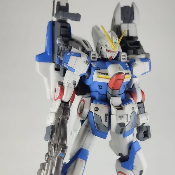 HGUCセカンドV筆塗り部分塗装