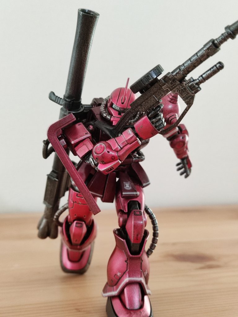 カッチョイイ・・・シャアザクってこんなにイカしてると思わなかったです！