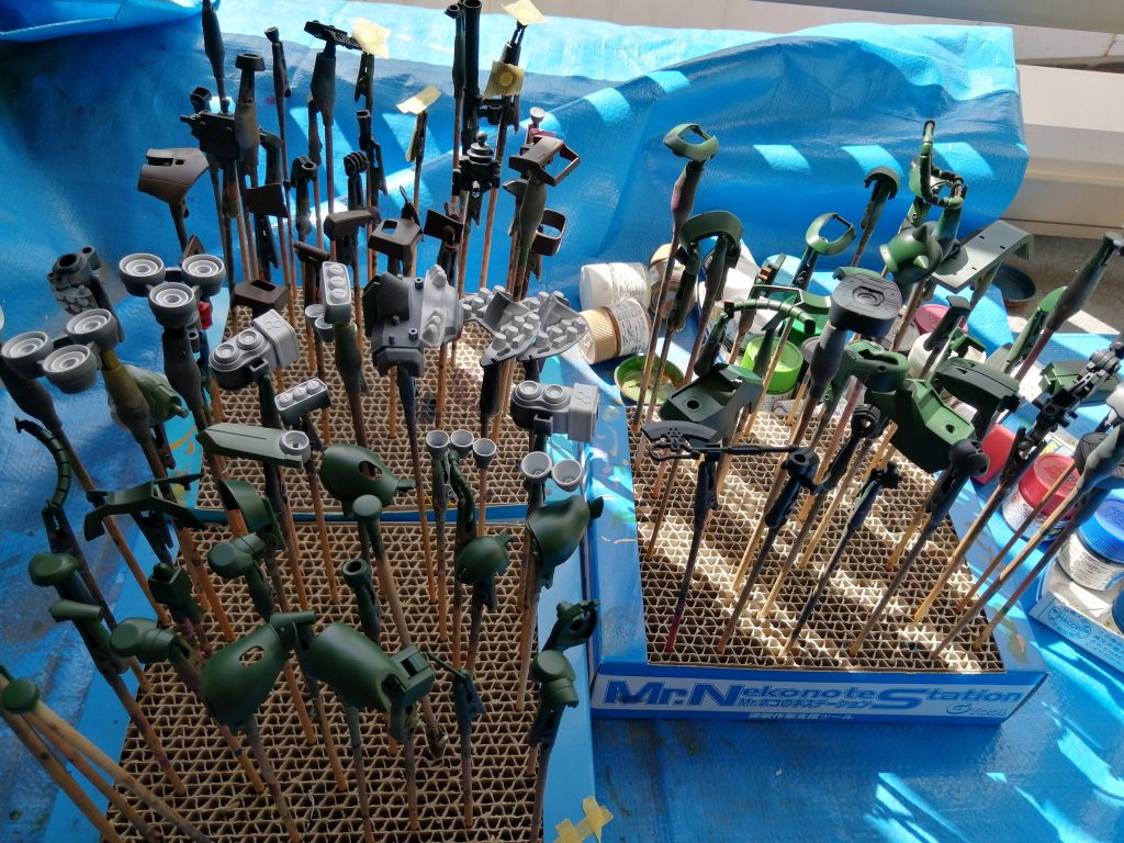 リアルタイプザクⅡ–2枚目/制作者：新人メカニック