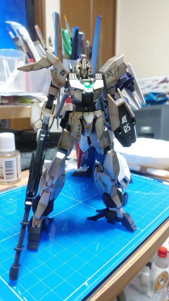 ラストのクリアー吹き前