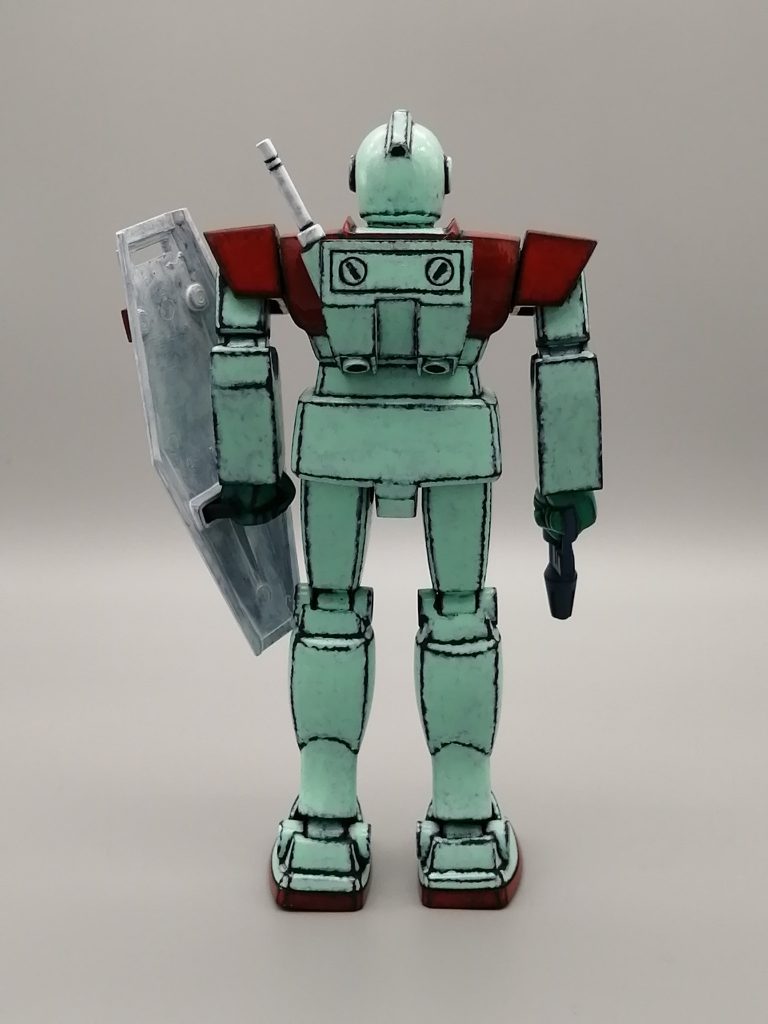 旧キット1/144　ジム–3枚目/制作者：樽純