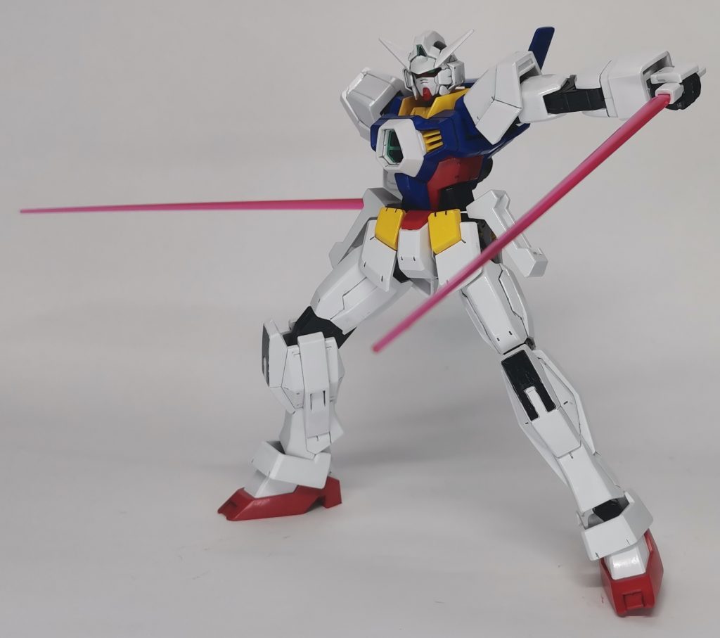 最後にこの写真はアセム搭乗を意識してポーズ取ってみました