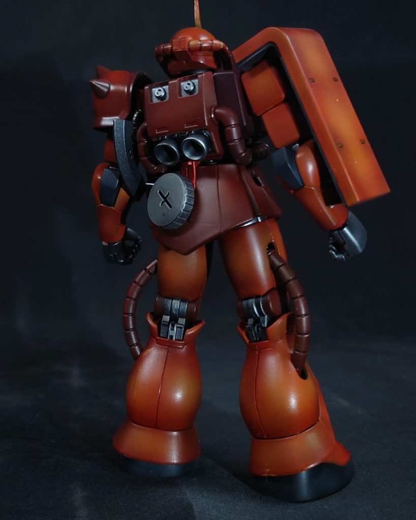 4daysシャアザク–4枚目/制作者：やっすおう