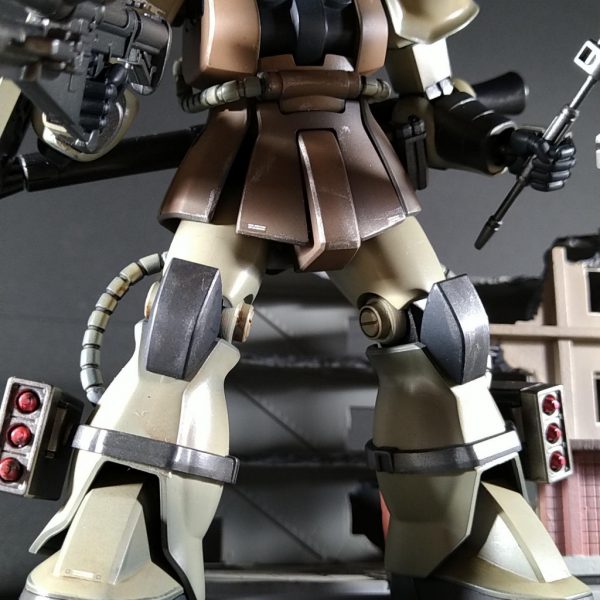 HGUC MS06ザク２【エコプラ全塗装】