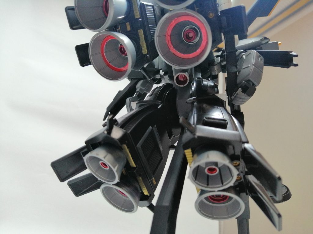 バーニアは入れ替えました。たぶんオーバーサイズ(^-^;