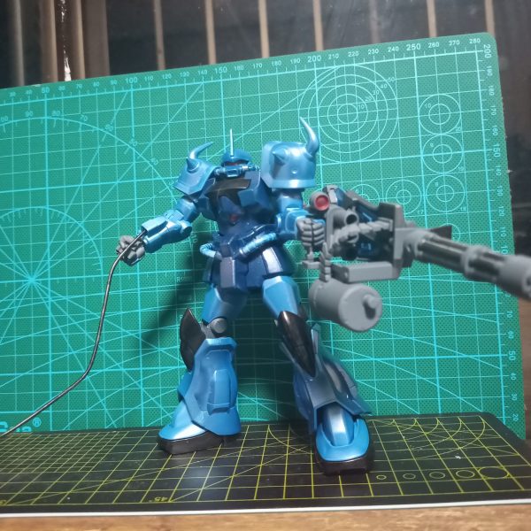 グフカスタム　メタルフィニッシュ