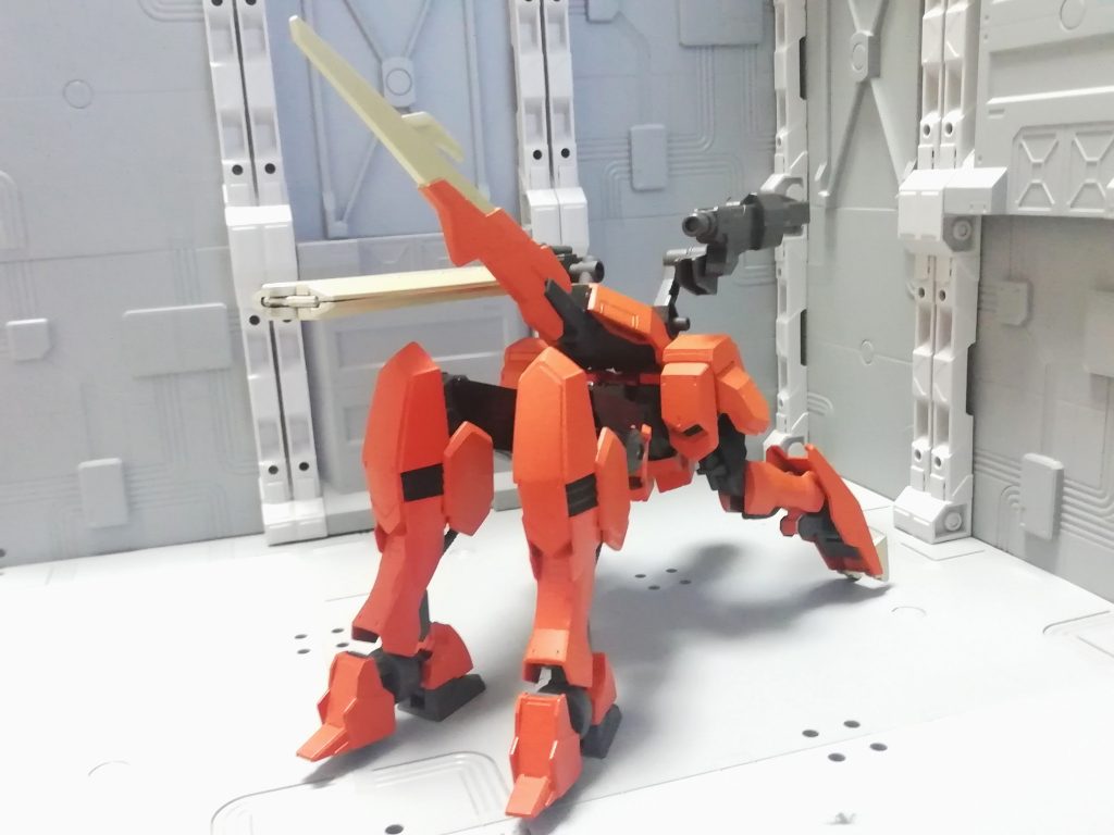 高速戦闘形態のバックショット